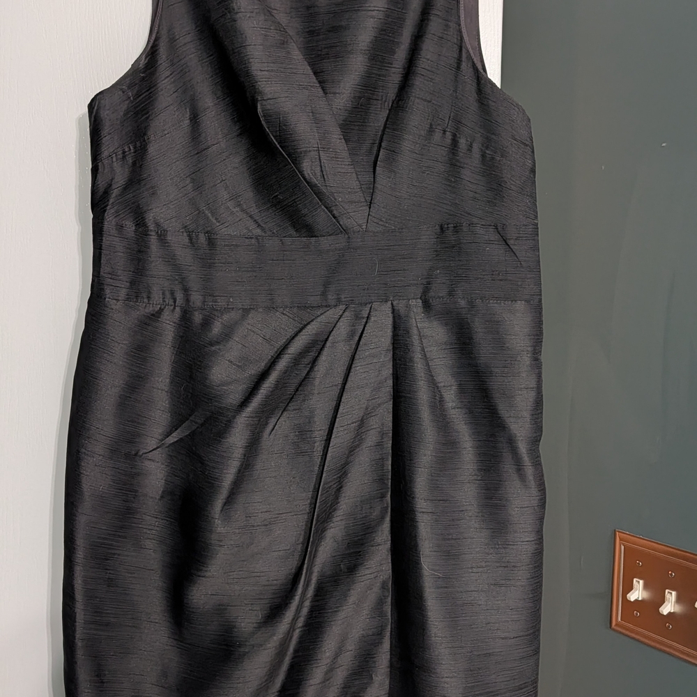Chic Black Sleeveless Mini Dress